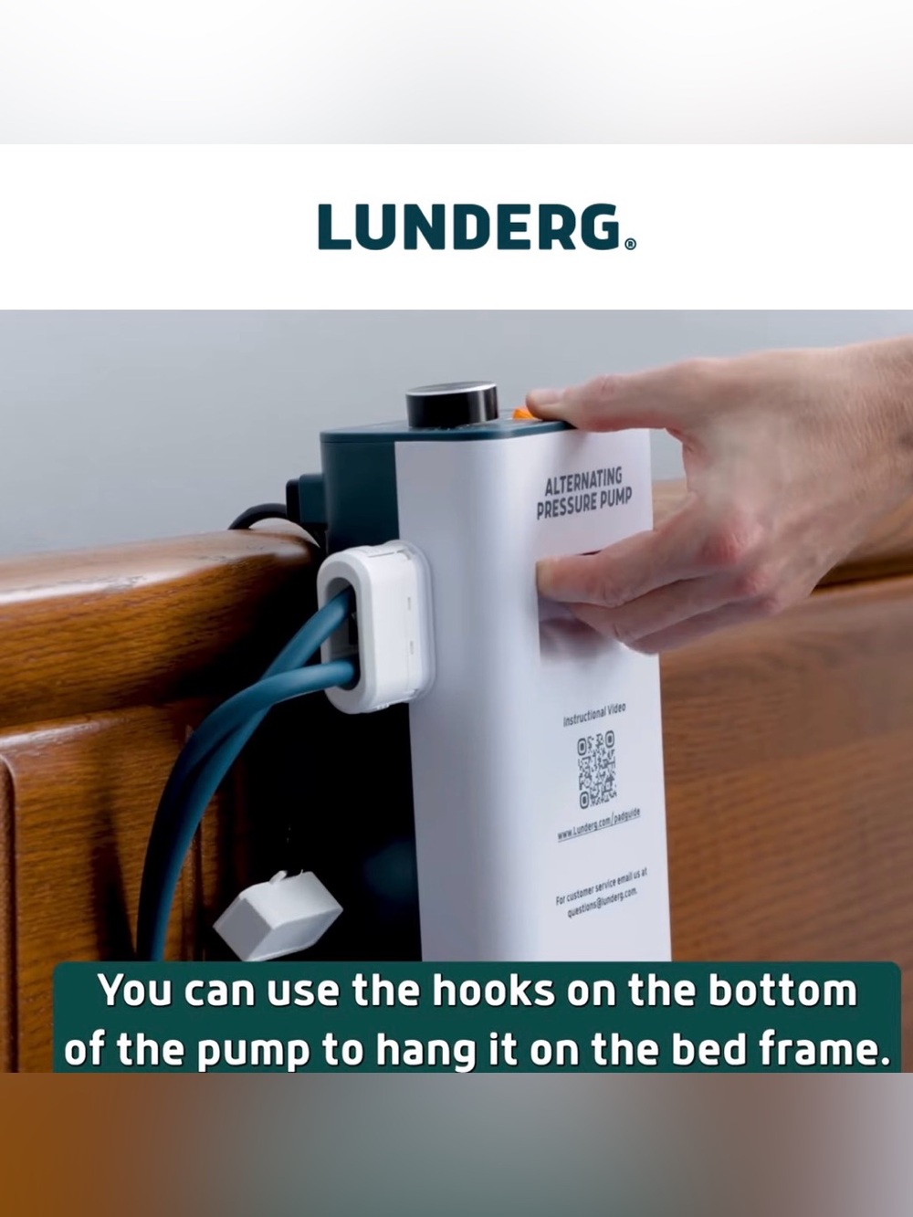 Lunderg Alternating Air Pressure With Static Feature PUMP + HOSE LINE Only